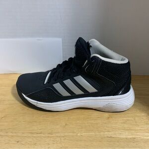 adidas Men's‎ Shoes Cloudfoam Ilation Mid Basketball, Core Black/Matte Size 4